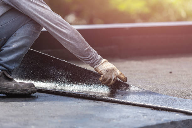 Professional Basement Waterproofing technician working in Syria, VA